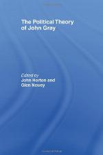 The Political Theory of John Gray
