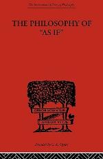 The Philosophy of as If