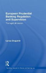 European Prudential Banking Regulation and Supervision