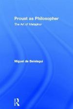 Proust as Philosopher