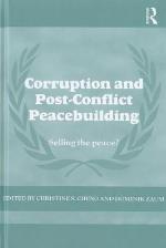 Corruption and Post-Conflict Peacebuilding
