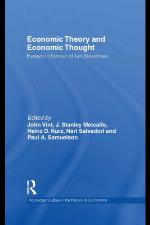 Economic Theory and Economic Thought
