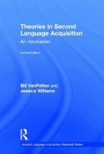Theories in Second Language Acquisition