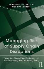 Managing Risk of Supply Chain Disruptions
