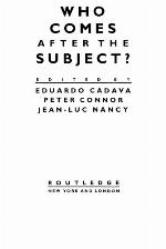Who Comes After the Subject?