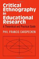 Critical Ethnography In Educational Research