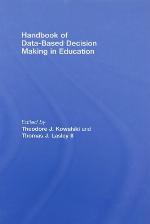 Handbook of Data-Based Decision Making in Education