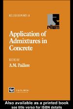 Applications of Admixtures in Concrete