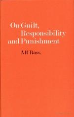 On Guilt, Responsibility, And Punishment