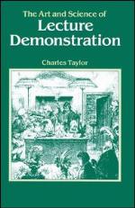 The art and science of lecture demonstration