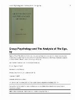 On Freud's Group Psychology and the Analysis of the Ego