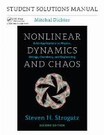 Student Solutions Manual for Nonlinear Dynamics and Chaos, 2nd Edition