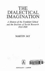 The Dialectical Imagination