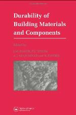 Durability of building materials and components proceedings of the 5. International Conference held in Brighton, UK, 7-9 Nov. 1990
