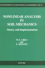 Nonlinear Analysis in Soil Mechanics