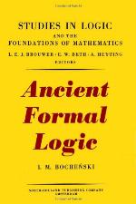 Ancient formal logic