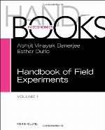Handbook of Field Experiments, 1