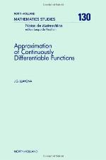 Approximation Of Continuously Differentiable Functions