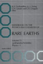 Handbook on the Physics and Chemistry of Rare Earths, Volume 17