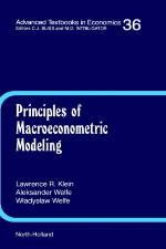 Principles of Macroeconometric Modeling, 36