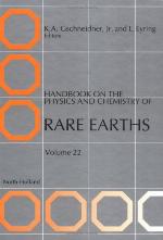 Handbook on the Physics and Chemistry of Rare Earths, Volume 22