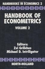 Handbook of Econometrics, Volume II