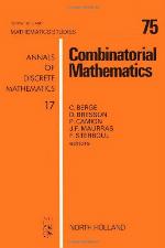 Annals of Discrete Mathematics, Volume 17