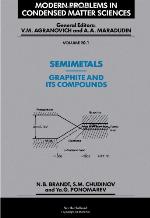 Semimetals Volume 1, Graphite and its compounds