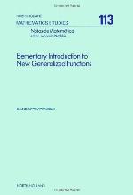 Elementary Introduction To New Generalized Functions