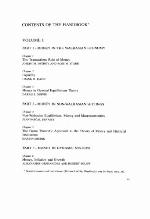 Handbook of Monetary Economics, Volume 1