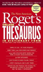 New American Roget's College Thesaurus in Dictionary Form (Revised &amp; Updated)