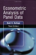 Econometric Analysis of Panel Data