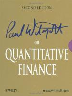Paul Wilmott on Quantitative Finance 3 Volume Set (2nd Edition)