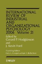 International Review of Industrial and Organizational Psychology 2006