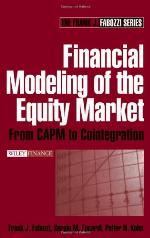 Financial Modeling of the Equity Market