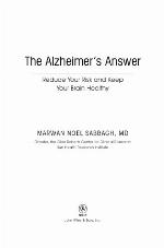The Alzheimer's Answer