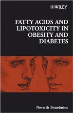 Fatty Acid and Lipotoxicity in Obesity and Diabetes