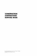 Construction contractors' survival guide