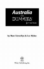 Australia For Dummies