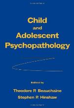 Child and Adolescent Psychopathology