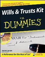 Wills and Trusts Kit For Dummies