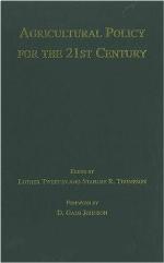 Agricultural Policy for the 21st Century