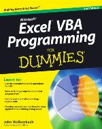 Excel VBA Programming For Dummies