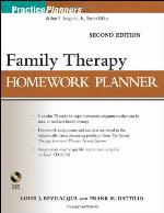 Family Therapy Homework Planner