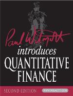 Paul Wilmott Introduces Quantitative Finance