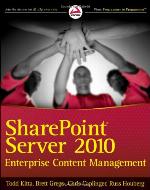 Sharepoint Server 2010 Enterprise Content Management