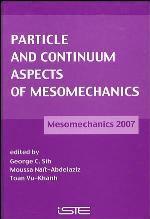 Particle and continuum aspects of mesomechanics
