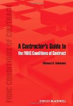 A Contractor's Guide to the FIDIC Conditions of Contract [With Free Web Access]