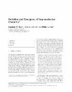 Supramolecular chemistry : from molecules to nanomaterials