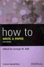 How to Write a Paper 5e